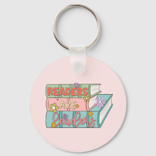 Readers Are Leaders – Cute & Inspirational Book Key Ring