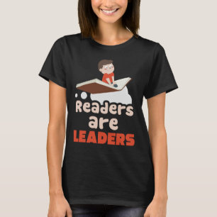 Readers Are Leaders, Reading Librarian, Book Lover T-Shirt