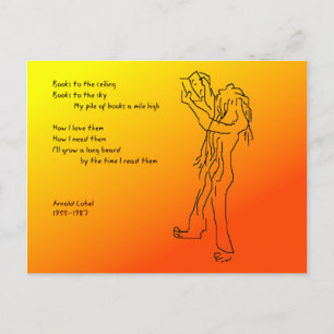 Reader's Beard Postcard