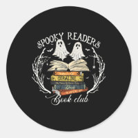 Readers Book Club Teacher Funny Ghost Happy Hallow