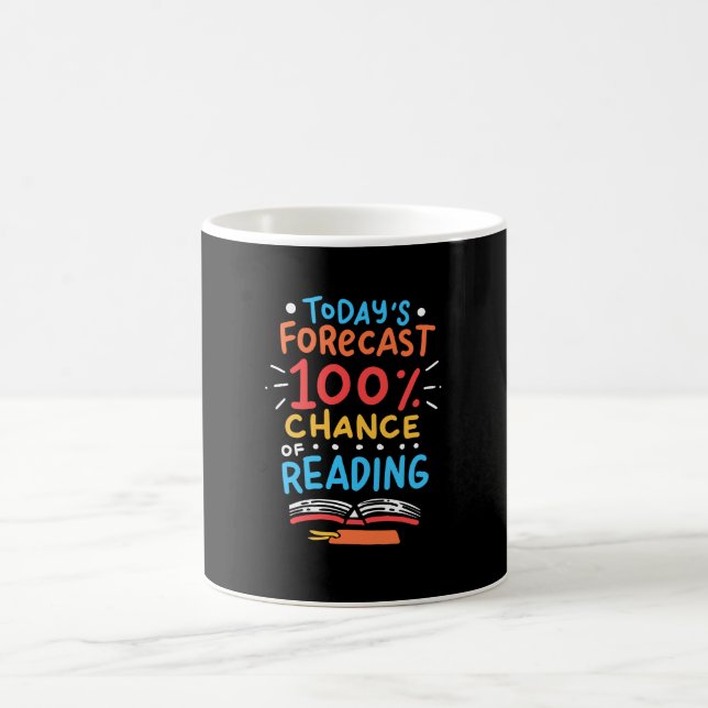 Reading - 100% Chance of Reading Coffee Mug (Center)