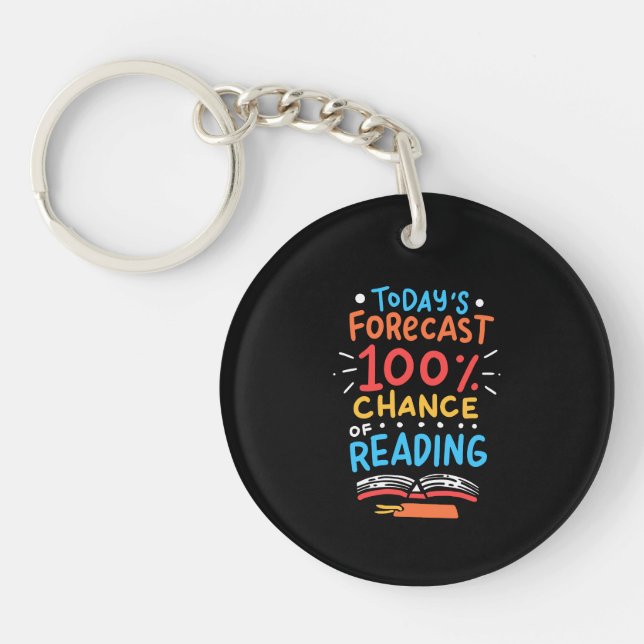 Reading - 100% Chance of Reading Key Ring (Front)