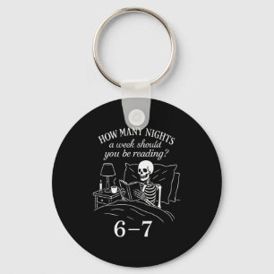 Reading 67 Meme Englieacher Funny 67 Book Lover Hu Key Ring