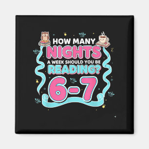 Reading 67 Meme Englieacher Funny 67 Book Lover Hu Magnet