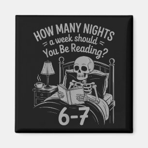 Reading 67 Meme Englieacher Funny 67 Book Lover Hu Magnet