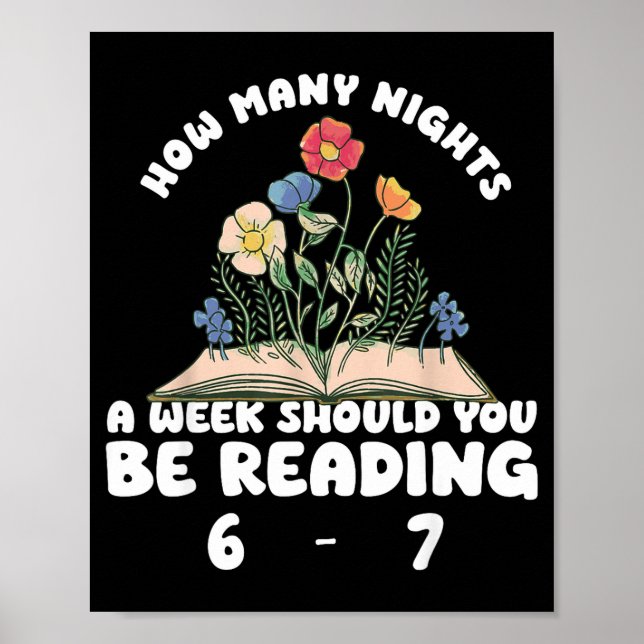 Reading 67 Meme Englieacher Funny 67 Book Lover Hu Poster (Front)