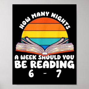 Reading 67 Meme Englieacher Funny 67 Book Lover Hu Poster