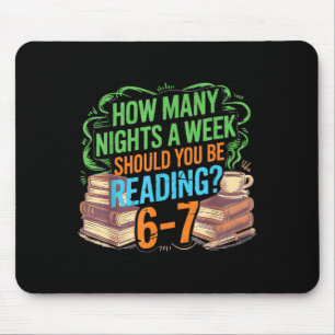Reading 67 Meme Englieacher Funny 67 Librarian  Mouse Pad