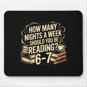 Reading 67 Meme Englieacher Funny 67 Librarian Mouse Pad