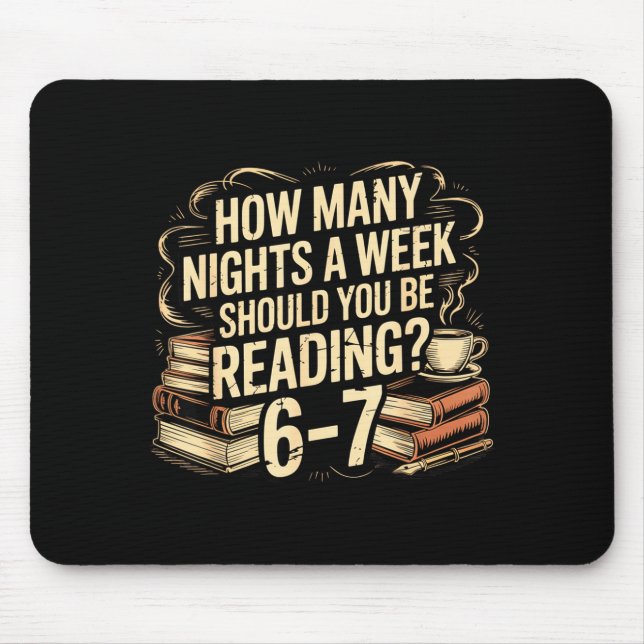 Reading 67 Meme Englieacher Funny 67 Librarian  Mouse Pad (Front)