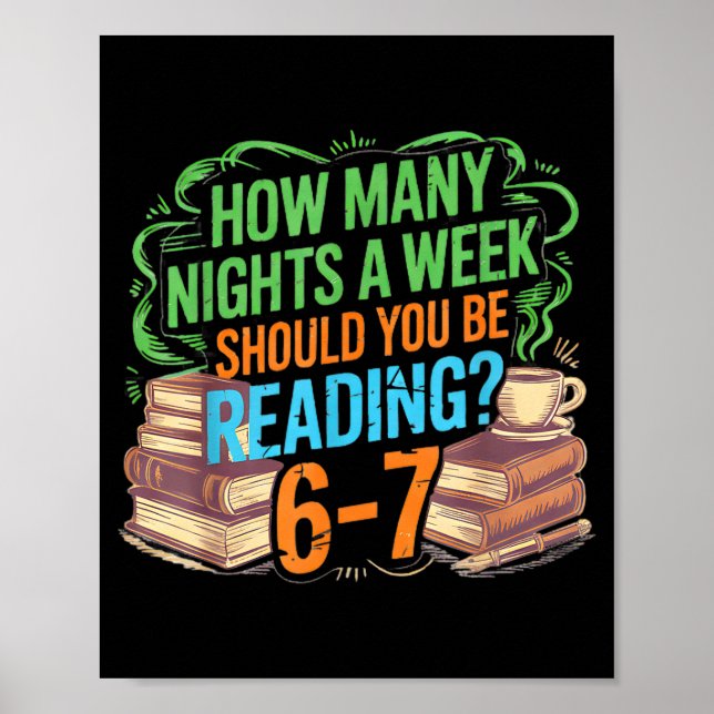 Reading 67 Meme Englieacher Funny 67 Librarian  Poster (Front)