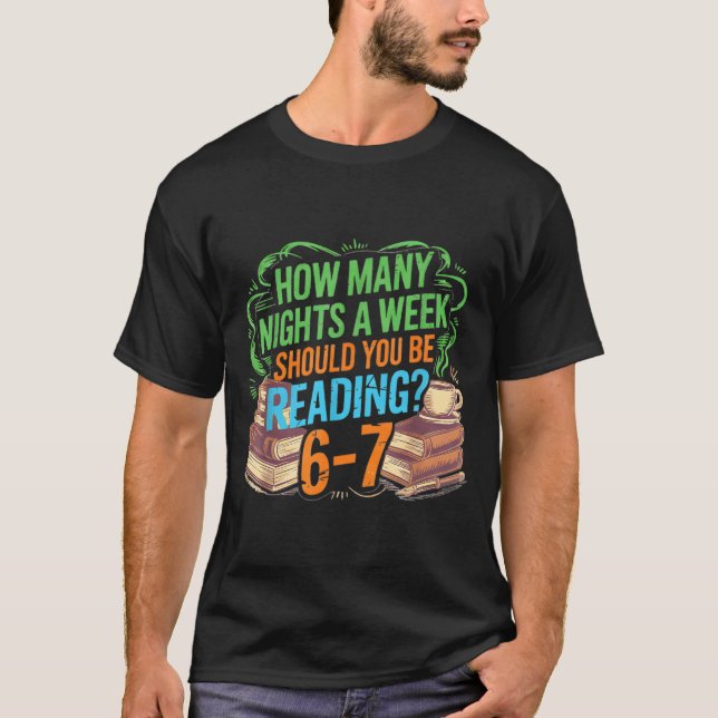 Reading 67 Meme Englieacher Funny 67 Librarian  T-Shirt (Front)