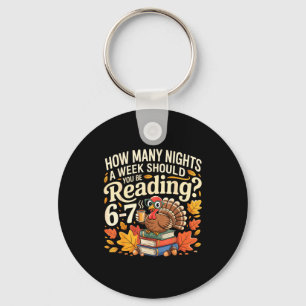 Reading 67 Meme Englieacher Funny 67 Turkey  Key Ring