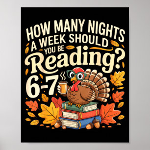 Reading 67 Meme Englieacher Funny 67 Turkey  Poster