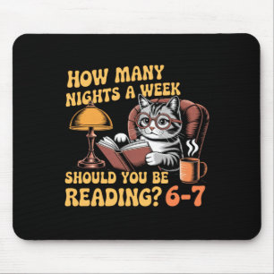 Reading 67 Meme Englieacher In Funny 67 Cat Vintag Mouse Pad