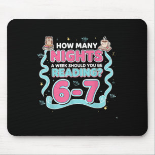 Reading 67 Meme English Teacher Funny 67 Book Love Mouse Pad
