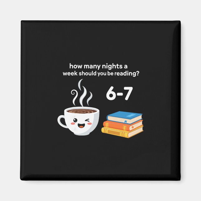 Reading 67 Meme English Teacher Funny 6 7  Magnet (Front)