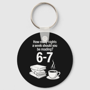 Reading 67 Meme English Teacher Funny Book Lover Key Ring