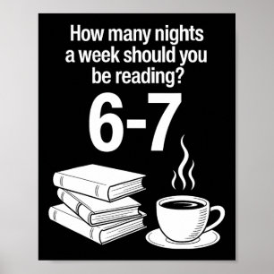 Reading 67 Meme English Teacher Funny Book Lover  Poster
