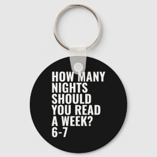 Reading 6 7 Six Seven Teacher Librarian English Bo Key Ring