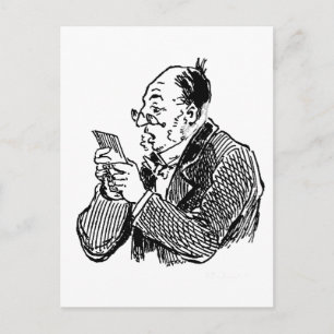 Reading a Postcard