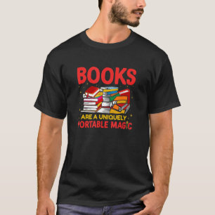 Reading adventure book readers apparel motivationa T-Shirt