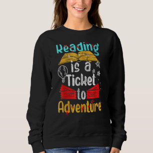 Reading Adventure Library Student Teacher Book Lov Sweatshirt