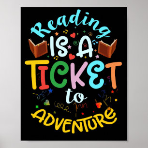 Reading Adventure Library Student Teacher Book Poster