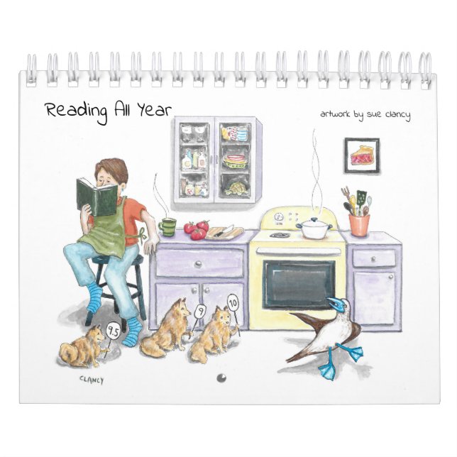 Reading All Year - calendar (Cover)