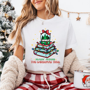 Reading Around the Christmas Tree T-Shirt