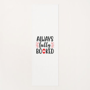 Reading Art Always Fully Booked Yoga Mat