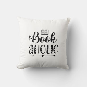 Reading Art Book Aholic Cushion
