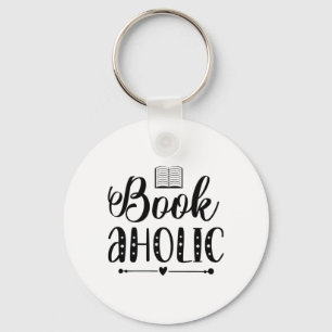 Reading Art Book Aholic Key Ring