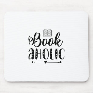Reading Art Book Aholic Mouse Pad