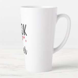 Reading Art Book Lover Latte Mug
