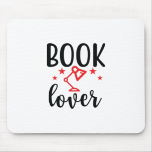 Reading Art Book Lover Mouse Pad