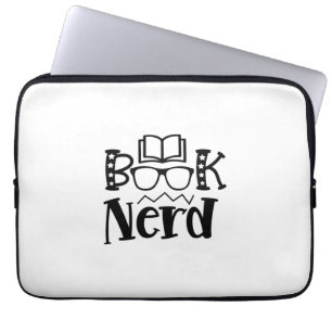 Reading Art Book Nerd Laptop Sleeve