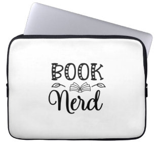 Reading Art Book Nerd Laptop Sleeve