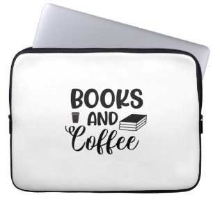 Reading Art Books And Coffee Laptop Sleeve