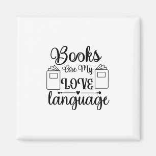 Reading Art Books Are My Love Language Magnet