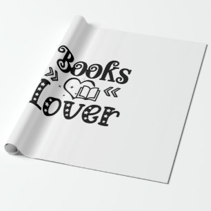 Reading Art Books Lover Wrapping Paper