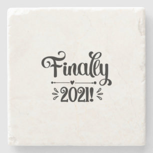 Reading Art FInally 2021 Stone Coaster