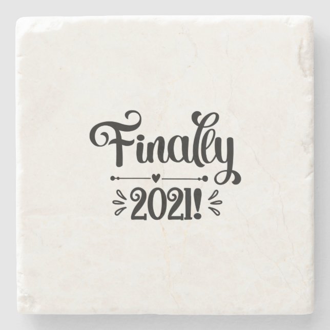 Reading Art FInally 2021 Stone Coaster (Front)