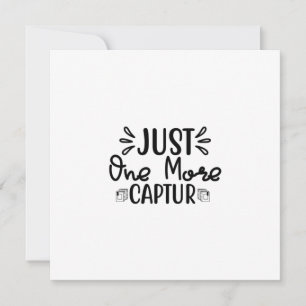 Reading Art Just One More Captur Holiday Card