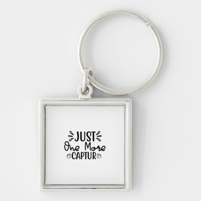 Reading Art Just One More Captur Key Ring (Front)