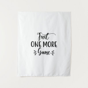 Reading Art Just One More Game Tapestry