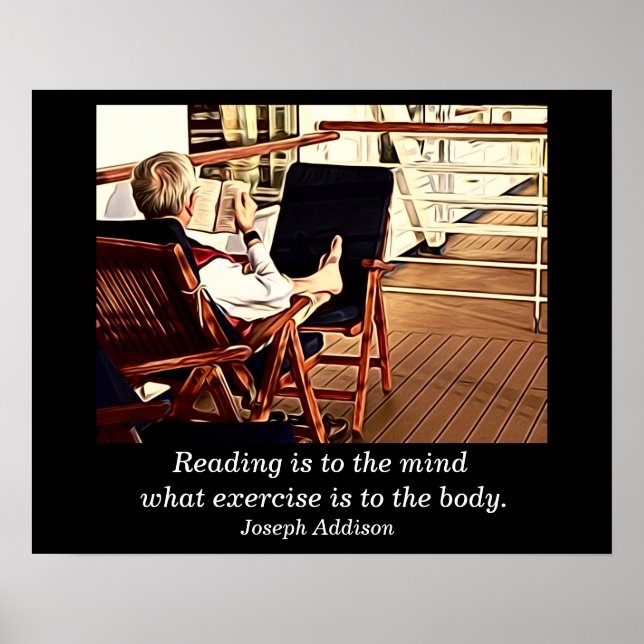 Reading - Art Print (Front)