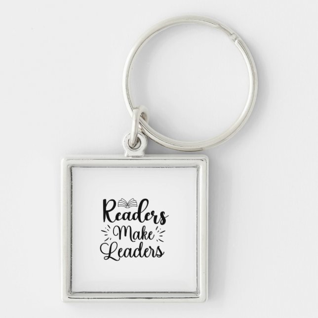 Reading Art Readers Make Leaders Key Ring (Front)