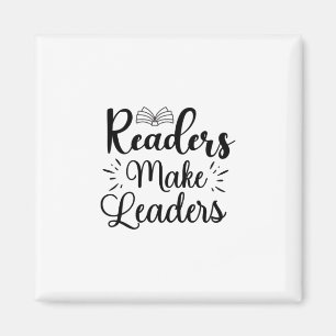 Reading Art Readers Make Leaders Magnet