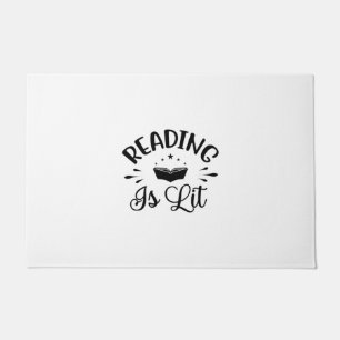 Reading Art Reading Is Lit Doormat